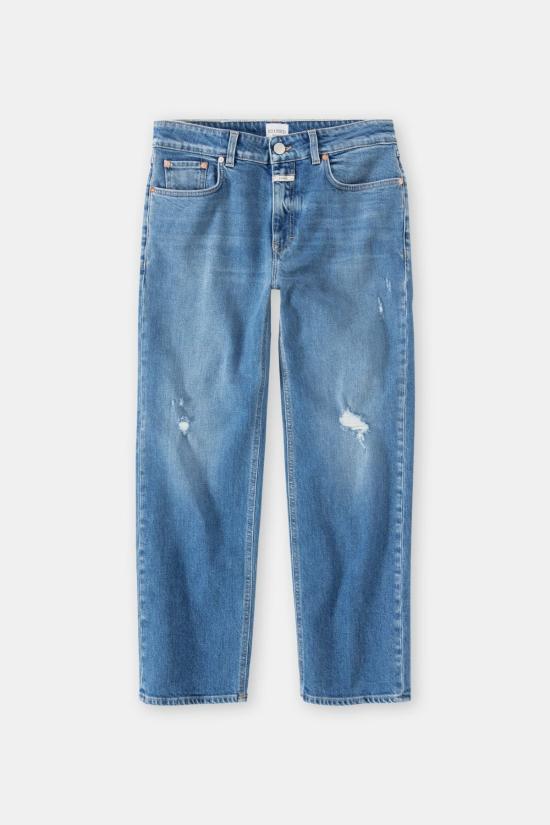  클로즈드 데님 팬츠 마일로 진 미드 블루 - CLOSED