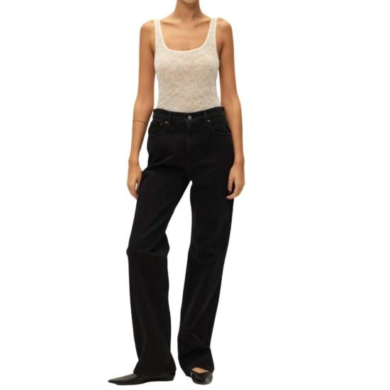  엘로디 바디수트 티셔츠 말로 레이스 보디수트 화이트