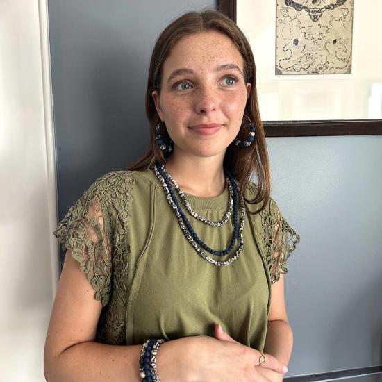  WorldFinds 목걸이/팬던트 월드 파인즈 칸타 인디고 레이어드 네크리스 - OTHER BRANDS