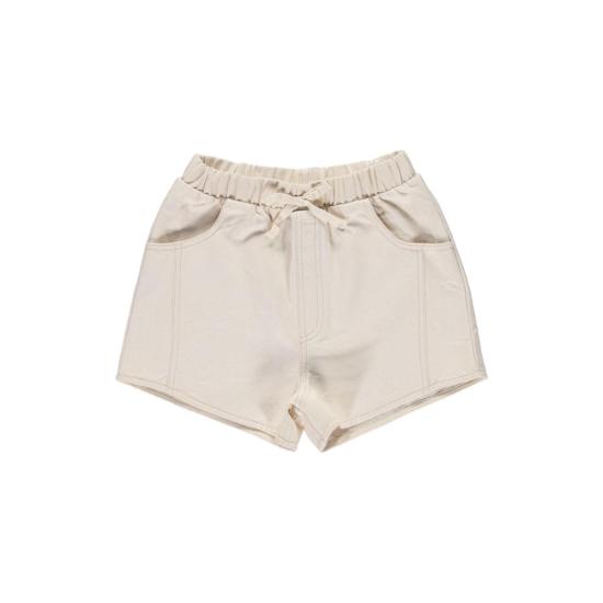  [키즈] 릴루 쇼츠/버뮤다 아동용 데님 반바지 (에크루 색상) - LIILU