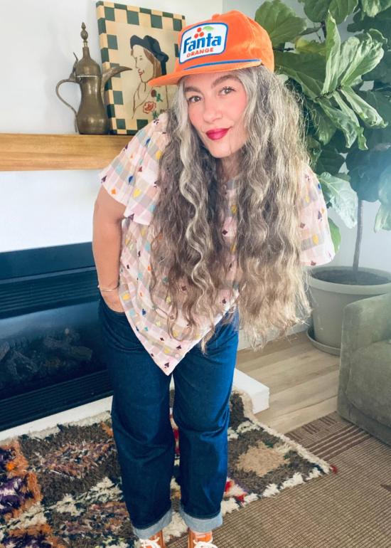  에이스 앤 지그 블라우스 에이스 & 지그 케나 탑 - ACE & JIG