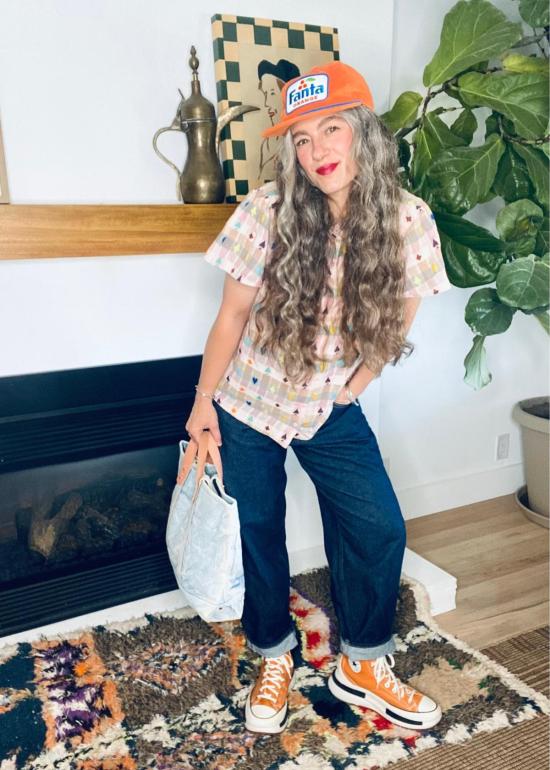  에이스 앤 지그 블라우스 에이스 & 지그 케나 탑