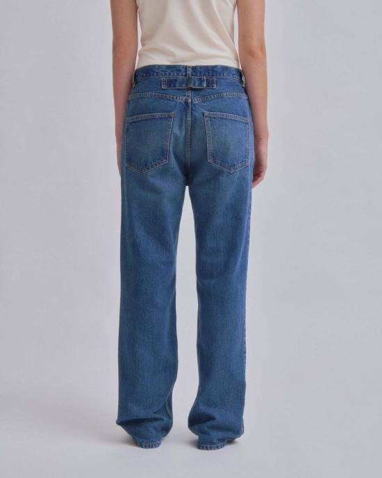  사야카 다비스 뉴욕 데님 팬츠 사야카 데이비스 뉴욕 스트레이트 레그 데님 라이트 블루 - SAYAKA DAVIS NEW YORK