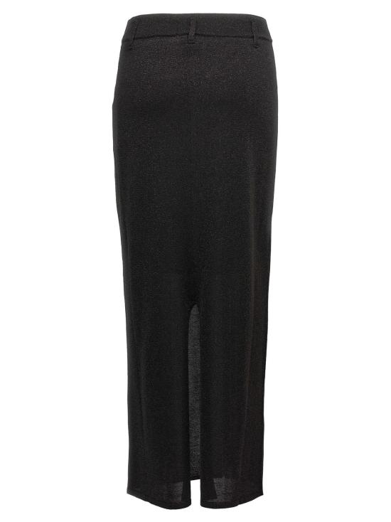  미소니 롱 스커트 미쏘니 바니티 앤 램 스커트 블랙 - MISSONI