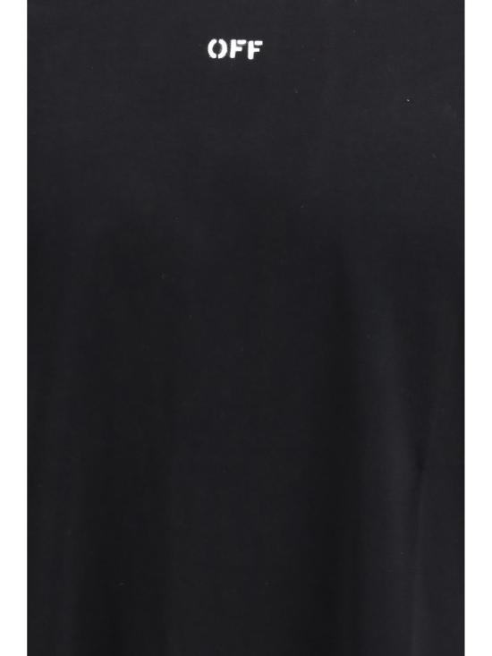  오프화이트 탑 체인 아랄딕 애로우 티셔츠 - OFF WHITE