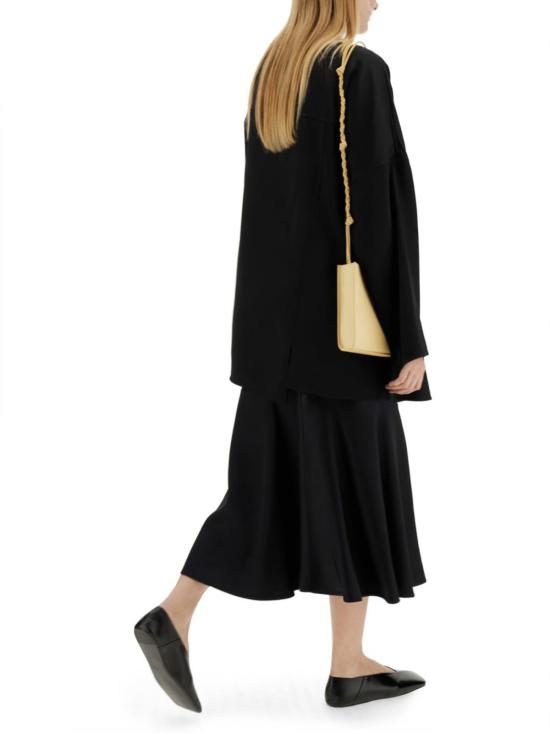  질샌더 롱 스커트 질 샌더 플레어  블랙 - JIL SANDER