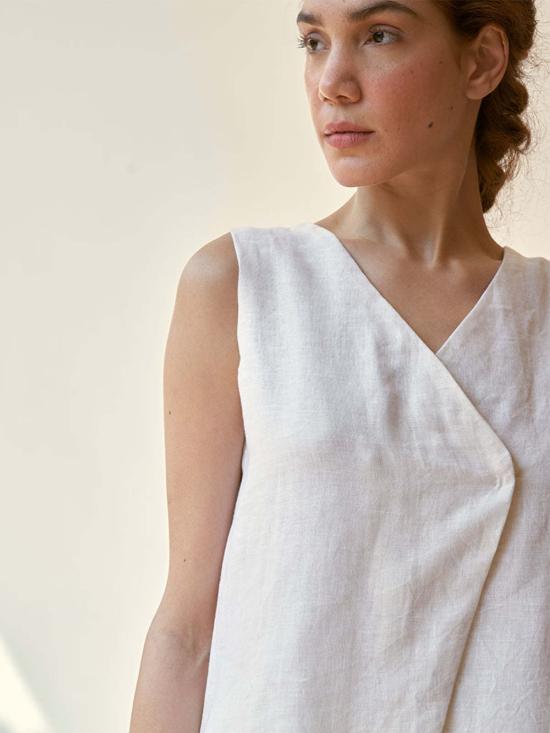  이키비 베스트 저스트 인 타임 코디 세트 화이트 - IKKIVI