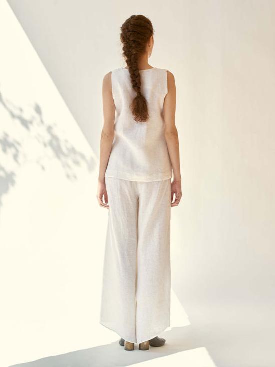  이키비 베스트 저스트 인 타임 코디 세트 화이트 - IKKIVI