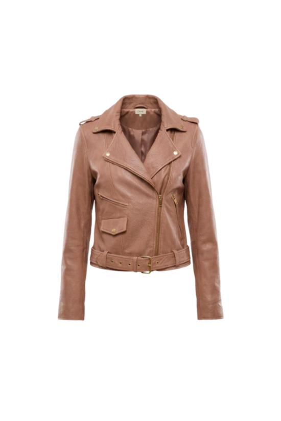  클레오벨라 가죽 자켓 애셔 재킷 초콜릿 몰트