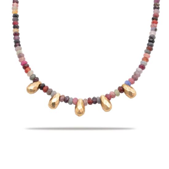  목걸이/팬던트 컬렉션 1304 스피넬 물방울 목걸이