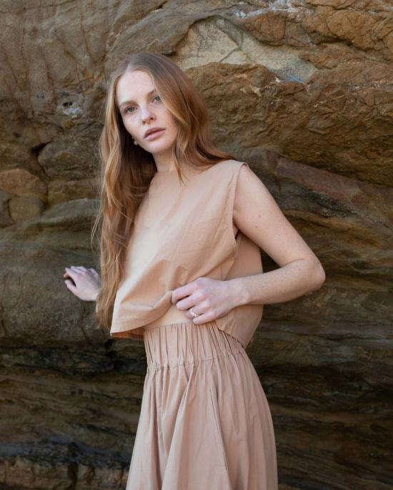  어니스트 코튼 민소매 티셔츠 파머 탱크