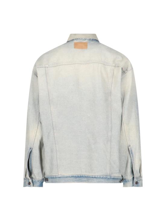 발렌시아가 데님 자켓 오버사이즈 재킷 라이트 블루 - BALENCIAGA