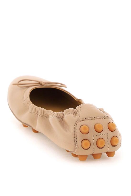  토즈 플랫 슈즈 고미니 76k 발레리나 핑크 - TODS