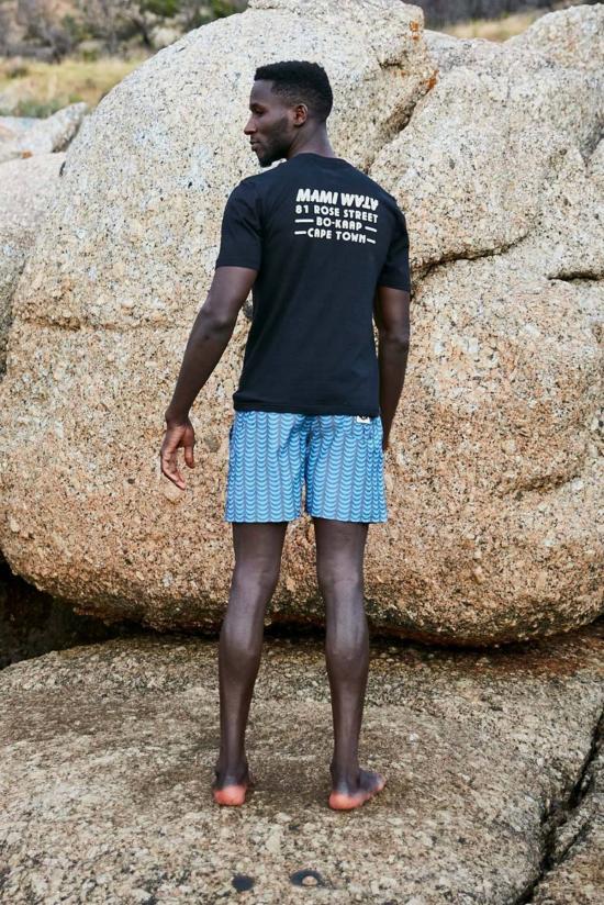  Mami Wata 반팔 티셔츠 마미 와타 로즈 티셔츠 블랙 - OTHER BRANDS