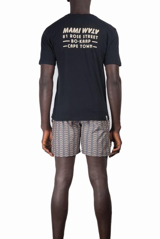  Mami Wata 반팔 티셔츠 마미 와타 로즈 티셔츠 블랙 - OTHER BRANDS