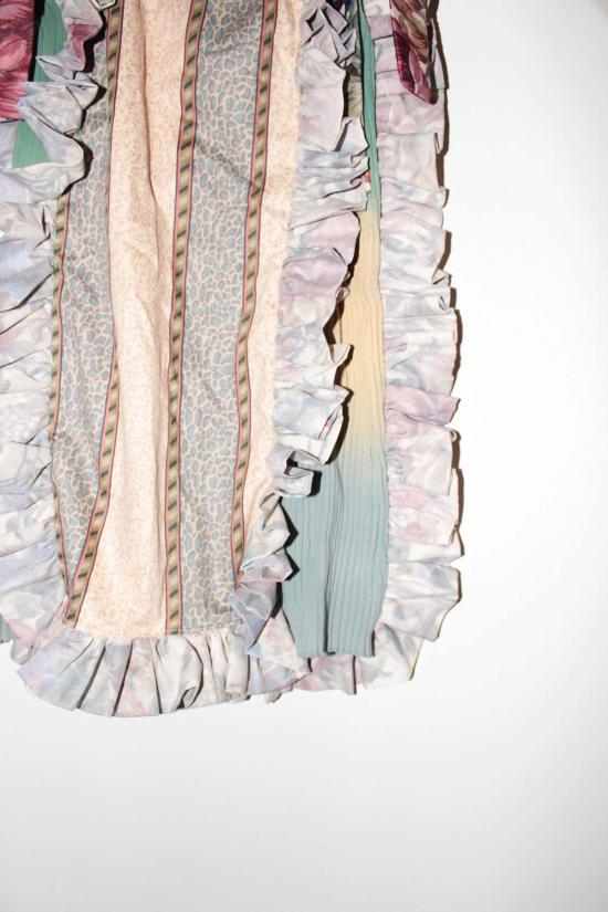  주주 미디 스커트 Giu Giu Nonna의 쿠션 스커트 - GIU GIU