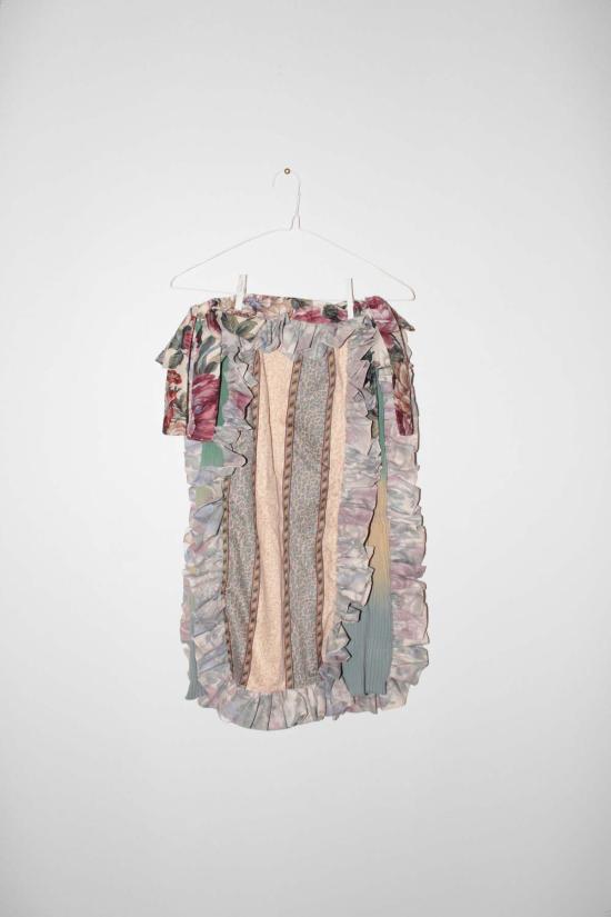  주주 미디 스커트 Giu Giu Nonna의 쿠션 스커트