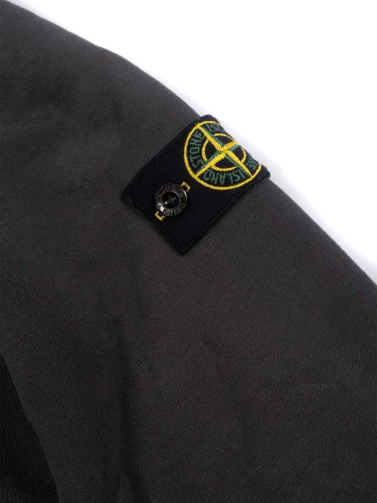  [키즈] 스톤 아일랜드 풀오버 키즈  스웨트셔츠 그레이 - STONE ISLAND