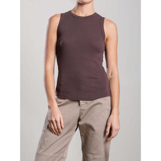  파라오 민소매 티셔츠 아테나 탱크 라이트웨이트 립 탱크 포피 - PHARAOH