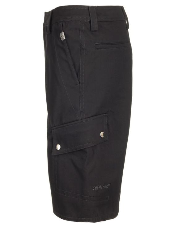  오프화이트 숏팬츠 카고 반바지 블랙 - OFF WHITE