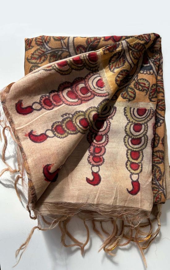  투 머플러/스카프 천연 염색 스카프 차 2종 - TWO