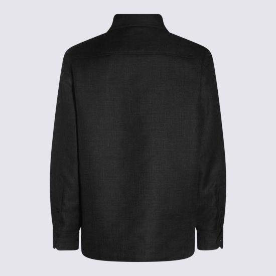  발렌티노 가라바니 자켓 Valentino 울 캐주얼 재킷 Nero Antracite - VALENTINO GARAVANI