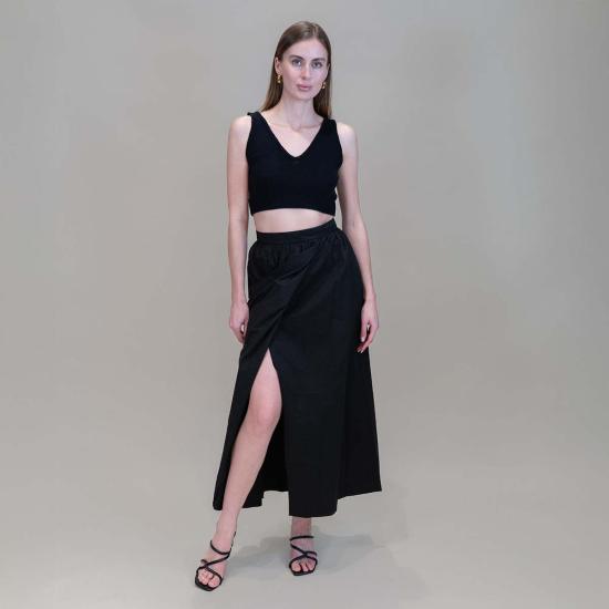  포만데레 미디 스커트 포만데르 21618 스커트 블랙