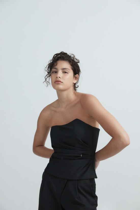  Hyde and Stone 민소매 티셔츠 하이드 앤 스톤 프레데리케 울 보디스