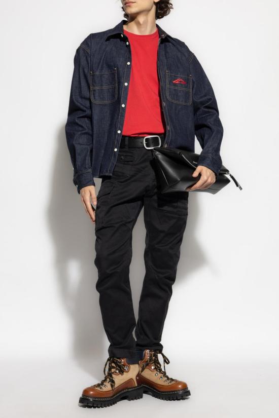  디스퀘어드2 스트레이트 팬츠 Dsquared2 섹시 카로  블랙 - DSQUARED2