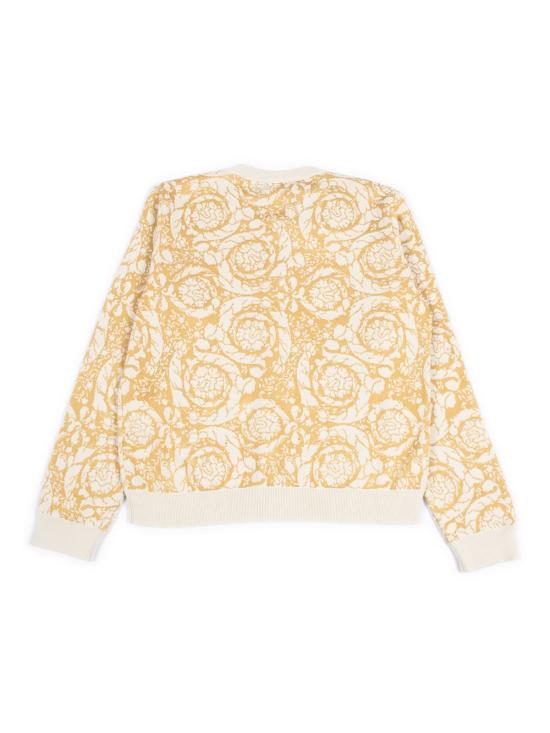  [키즈] 베르사체 풀오버 아동용 노란색 스웨터 - VERSACE