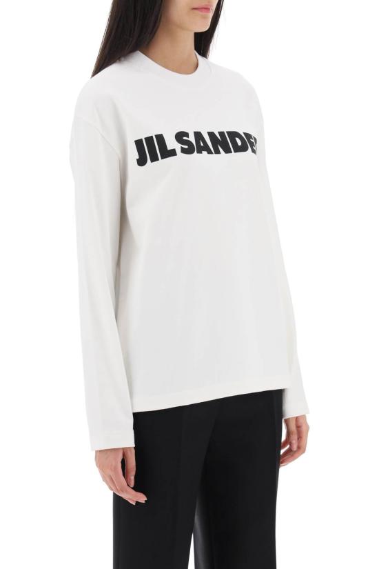  질샌더 반팔 티셔츠 질 샌더 로고 티셔츠 - JIL SANDER