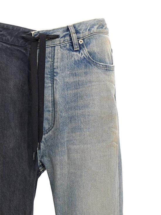  발렌시아가 데님 팬츠 피프티 피프티 진 멀티컬러 - BALENCIAGA