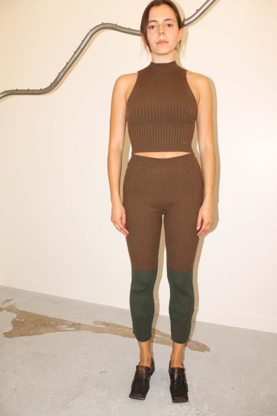  giu giu 스트레이트 팬츠 지우 지우 논나 팬츠 루트 - OTHER BRANDS