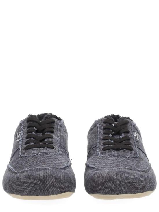  MM6 메종마르지엘라 스니커즈 Mm6 메종 마르지엘라 해부학적 캔버스  차콜 - MM6 MAISON MARGIELA