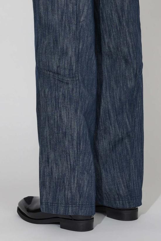  장 뤽 앰브리지 라벨 스트레이트 팬츠 J.L A.L Rhodus 맨틀 팬츠 Rhodus - J.L-A.L