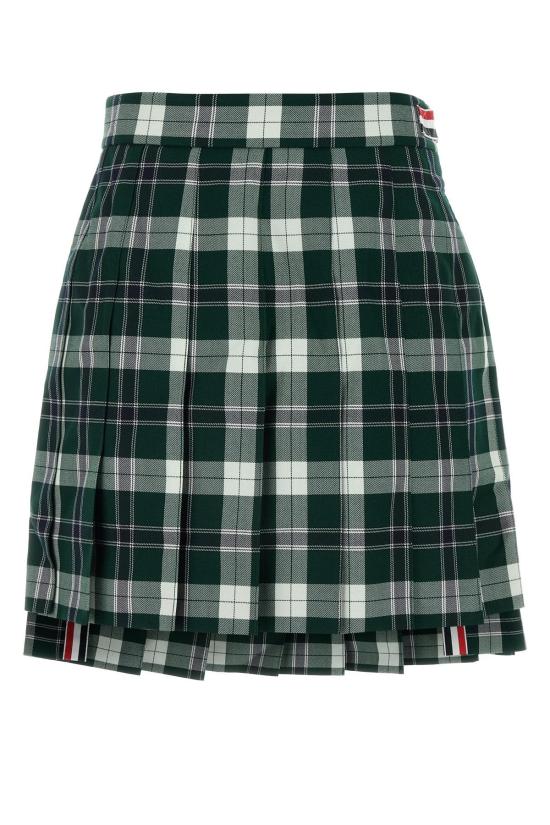  톰브라운 미디 스커트 톰 브라운 고나  다크 그린