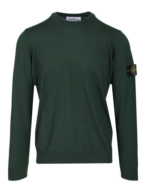  스톤 아일랜드 스웨터 크루넥  그린