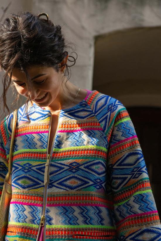  Erica Tanov 코트 에리카 타노프 파스티스  멀티컬러