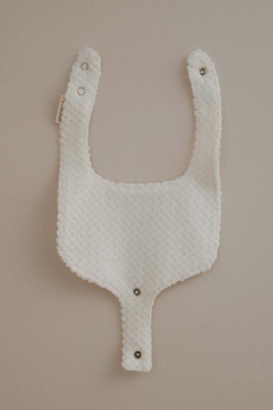  [키즈] Piper&Cloth 라운지 웨어 파이퍼앤클로스 하트 모양 쪽쪽이 턱받이 - PIPER&CLOTH