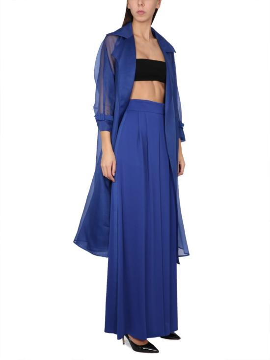  막스마라 블라우스 비스코스 스텔비오 탑 블랙 - MAX MARA