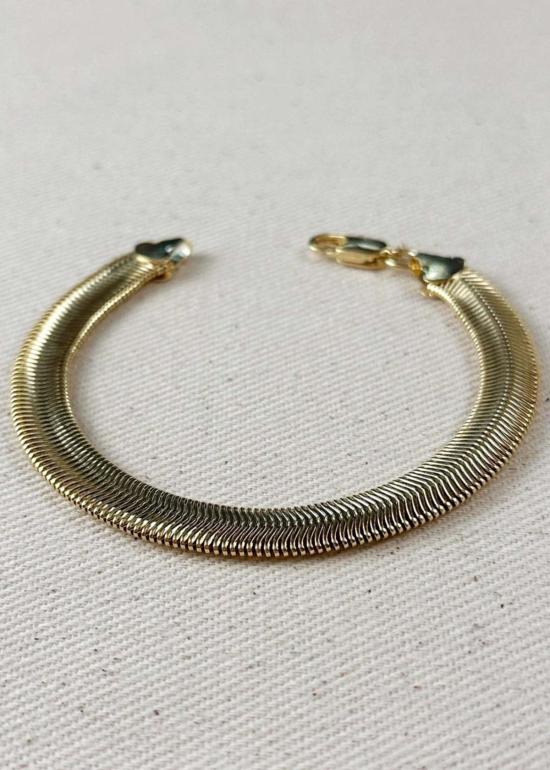  Rue Saint Paul 바디 주얼리 뱀 모양 체인 팔찌 8mm - OTHER BRANDS