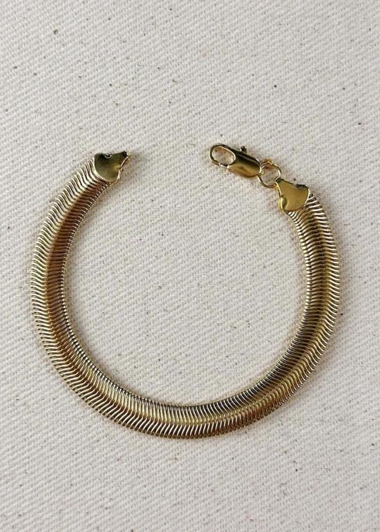  Rue Saint Paul 바디 주얼리 뱀 모양 체인 팔찌 8mm - OTHER BRANDS