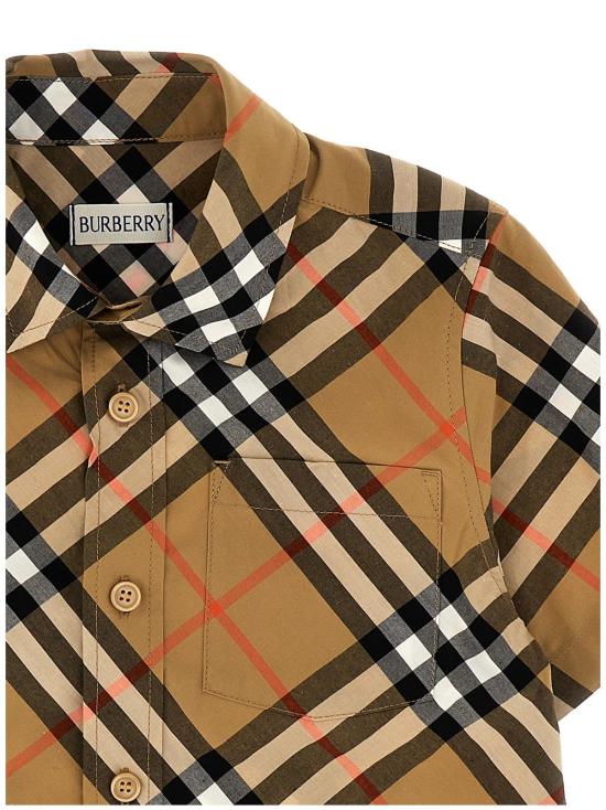  [키즈] 버버리 셔츠 오웬 키즈 셔츠 베이지 - BURBERRY