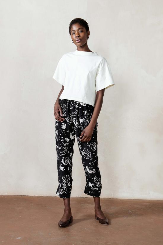  마리아 스탠리 스트레이트 팬츠 켈러 트라우저 코스모스