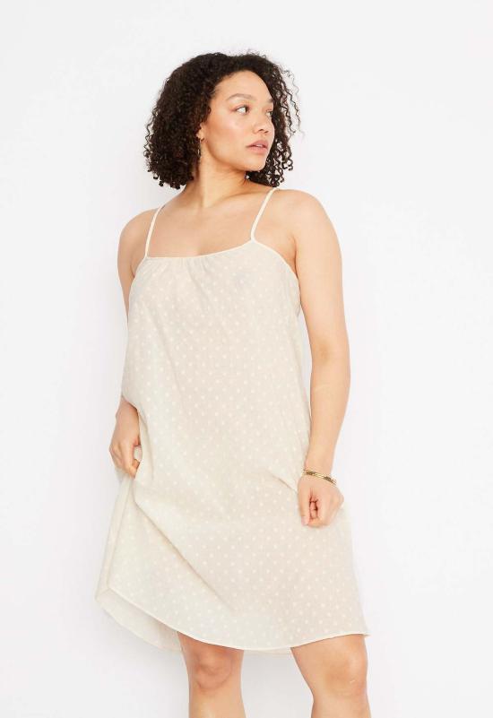  루 샤르망 라운지 웨어 루프 샤르망 클래식 슬립 내추럴 스위스 엘립스 - LOUP CHARMANT