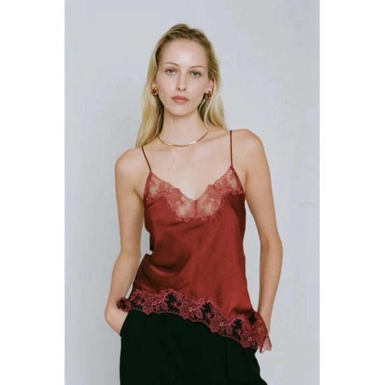  헤븐 메이헴 이어링 프라이즈  버건디 - HEAVEN MAYHEM