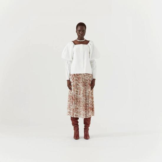  레지나표 블라우스 레지나 표 베이  오프화이트 - REJINA PYO