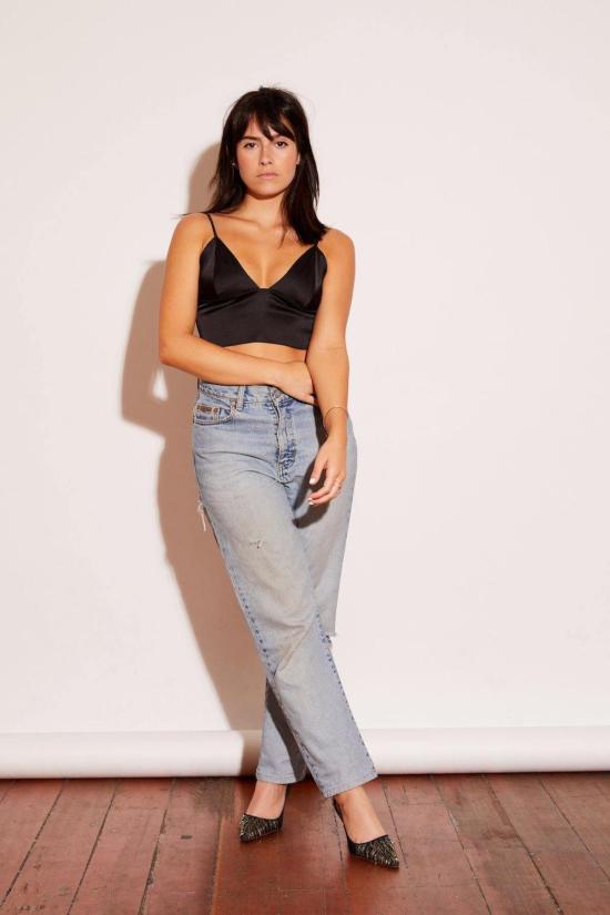  베버리힐즈 란제리 민소매 티셔츠 베벌리 힐스 란제리 막심 탑 - BEVERLY HILLS LINGERIE