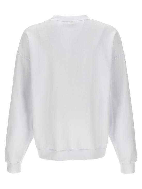  디스퀘어드2 스웨터 Dsquared2 코튼 스웨트셔츠 화이트 - DSQUARED2