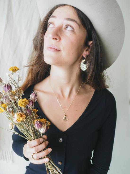  Serpentine jewelry 목걸이/팬던트 서펜타인 주얼리 주조 플로럴 문 참 목걸이 - OTHER BRANDS